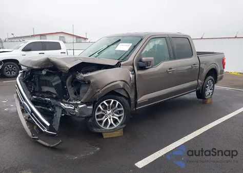 2022 Ford F-150 Lariat from USA, damaged, VIN 1FTFW1CD2NFB77229